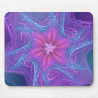 Tapis De Souris Palette de Cyan Delicate Fractée Mousepad