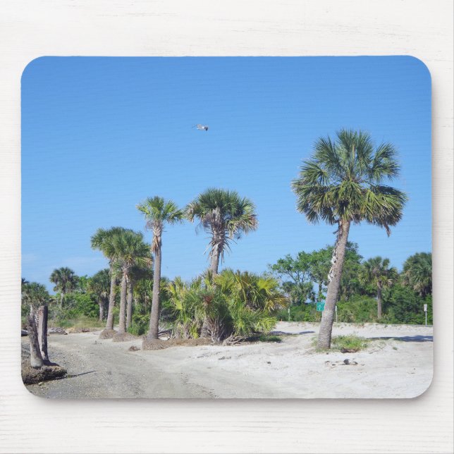 Tapis De Souris Palm Trees mousepad (Devant)