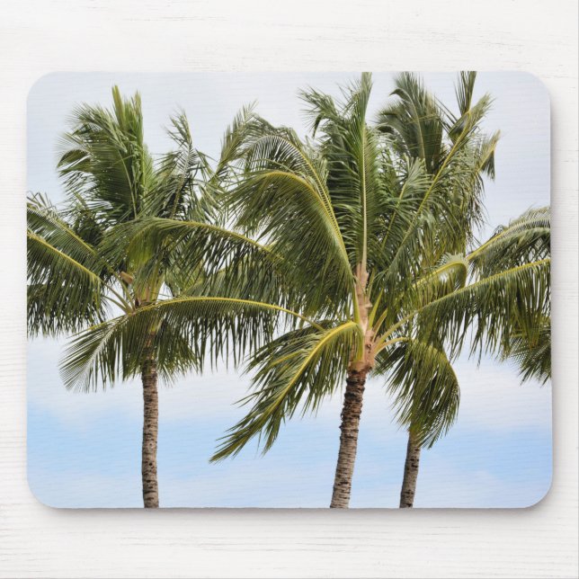 Tapis De Souris Palmiers à Kauai (Devant)