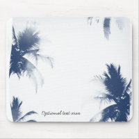 Palmiers Blanc Glamour Chic Moderne Tropical
