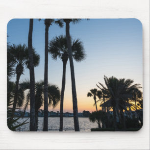 Tapis De Souris Palmiers Sunrise Destin Floride Mouse Pad