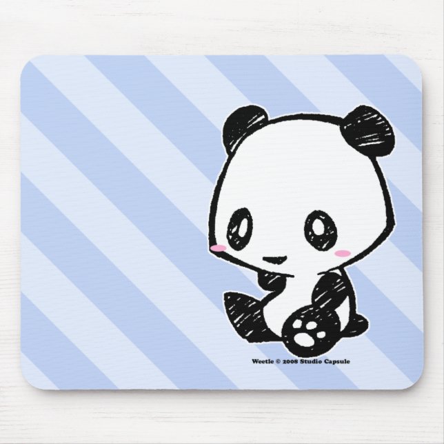 Tapis De Souris Panda de Weetle (Devant)