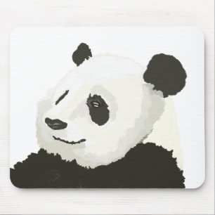 Tapis De Souris Panda Peint Panda Souris