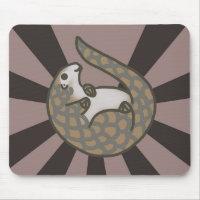 Pangolins Mousepad du ❤ I