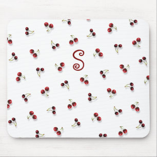 Tapis De Souris Panier à souris Cerises