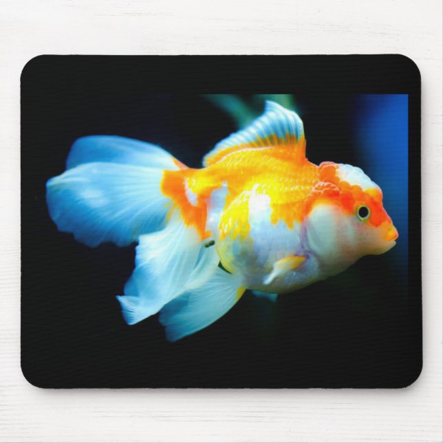 Tapis De Souris Panier à souris de poisson d'or (Devant)