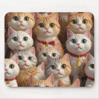 Tapis De Souris panier de chat mignon