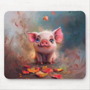 Tapis De Souris Panier de souris à pignon d'automne