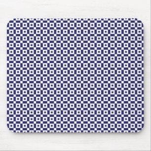 Tapis De Souris Panier de souris bleu japonais