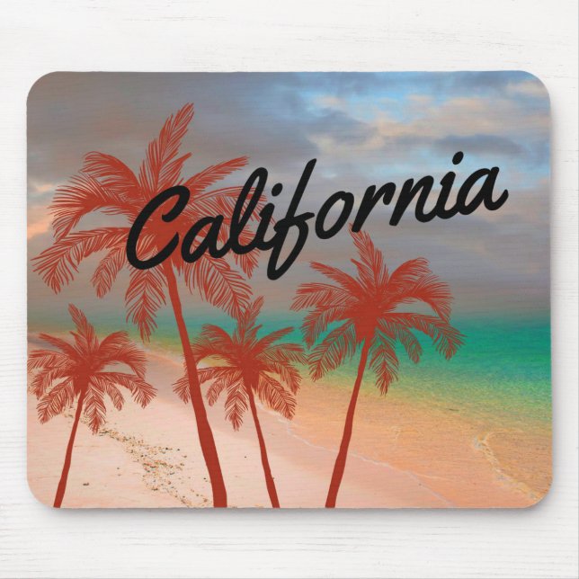 Tapis De Souris Panier de souris Californie (Devant)