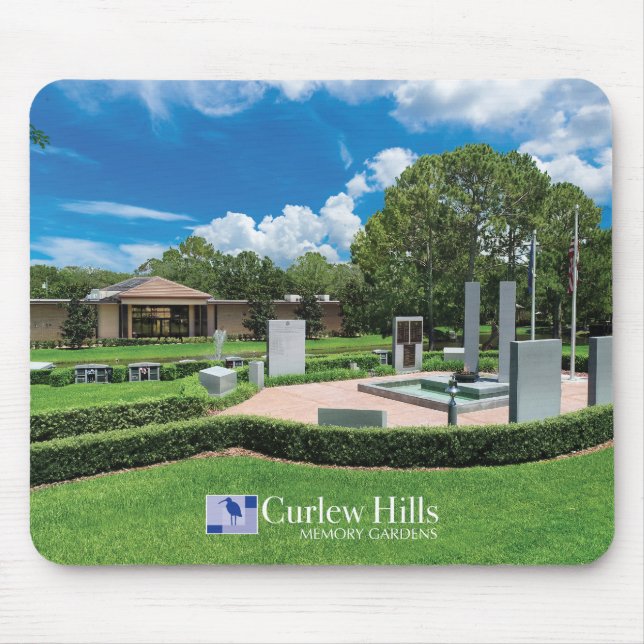 Tapis De Souris Panier de souris Carré de Curlew Hills (Devant)