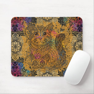 Tapis De Souris Panier de souris de chat