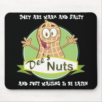 Tapis De Souris Panier de souris Dee's Nuts (noir)