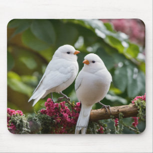 Tapis De Souris Panier de souris Lovebirds doux
