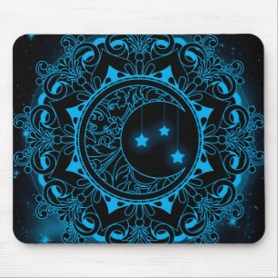Tapis De Souris Panier de souris Moon Mandala