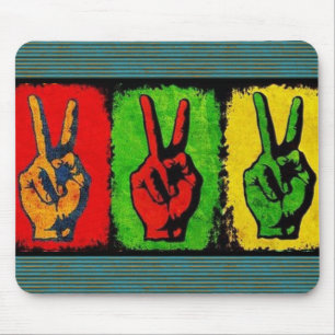 Tapis De Souris Panier de souris pour la paix