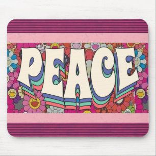 Tapis De Souris Panier de souris pour la paix