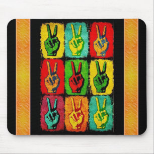 Tapis De Souris Panier de souris pour la paix