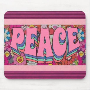 Tapis De Souris Panier de souris pour la paix