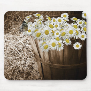 Tapis De Souris Panier en floraison