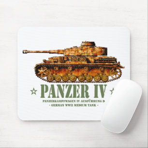 Tapis De Souris Panzer IV D Guerre mondiale Deux Allemands 2ÈME GU