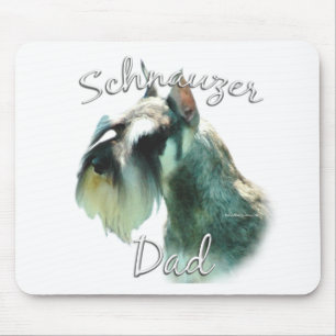 Tapis De Souris Papa 2 de Schnauzer miniature