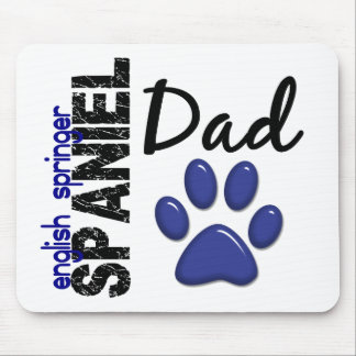 Tapis De Souris Papa 2 d'épagneul de springer anglais
