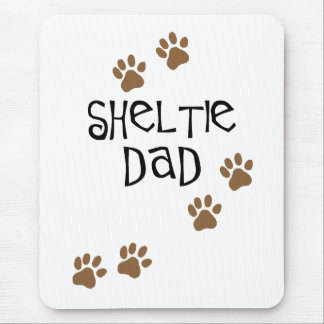 Tapis De Souris Papa de Sheltie