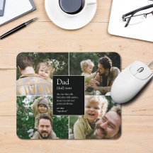 Papa Définition Drôle et coeur Photo de famille