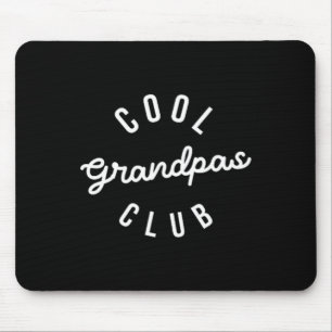 Tapis De Souris Papa Fête des pères Chemise Cool Grandpas Club
