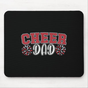 Tapis De Souris Papa fier de cheer Mon cheerleader préféré m'appel