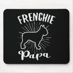 Tapis De Souris Papa Frensh Bulldog Français Chien chiot