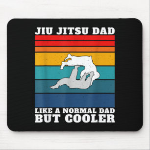 Tapis De Souris Papa Jiu Jitsu Brésilien Arts Martiaux BJJ Père