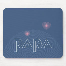 Tapis De Souris Papa, Lumière Guidée