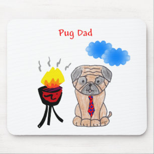 Tapis De Souris Papa Mousepad de carlin