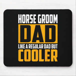 Tapis De Souris Papa palefrenier pour chevaux - Comme un papa norm