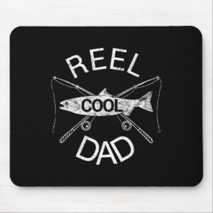 Tapis De Souris Papa pêcheur drôle de papa pêcheur cool drôle
