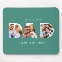 Papa photo typographie moderne cadeau enfant