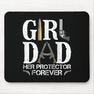 Tapis De Souris Papa Son Protecteur Pour Toujours Papa Daddy Drôle