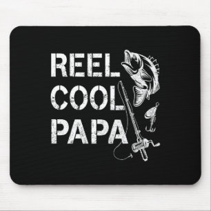 Tapis De Souris Papa super cool pêche Cadeaux de papa pêcheur Fête