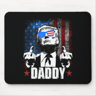 Tapis De Souris Papa Trump 2025 Officiel Papa Trump Drôle 3