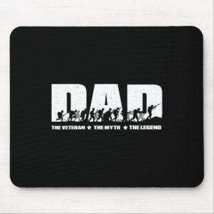 Tapis De Souris Papa Vétérinaire Mythe Légende Fête des pères Papa