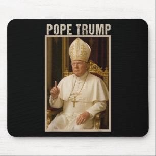 Tapis De Souris Pape Trump, amusant catholique Trump Tee