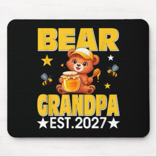 Tapis De Souris Papi Est 2027 Nœud Papillon Floral Fête Des Mères 