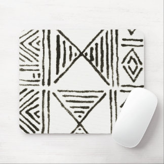 Tapis De Souris Papier de souris blanc en boue