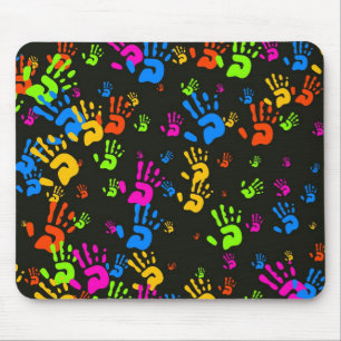 Tapis De Souris Papier peint de mains
