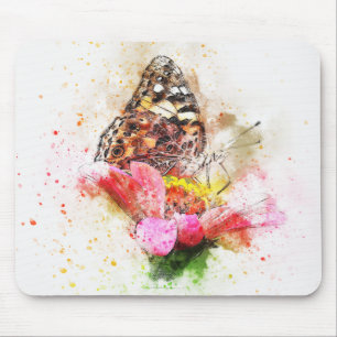 Tapis De Souris Papillon