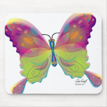 Tapis de souris Papillon