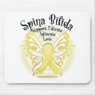 Tapis De Souris Papillon 3 de spina bifida