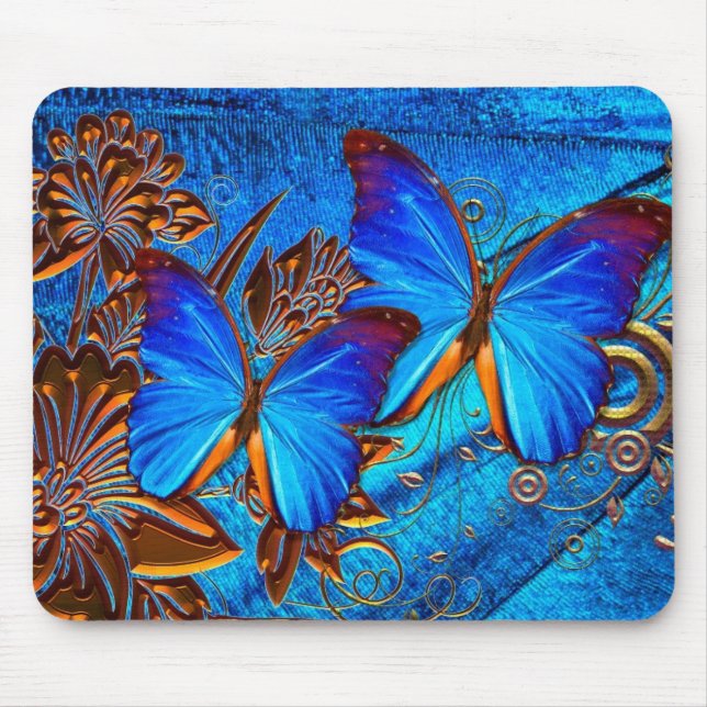 Tapis De Souris Papillon Art 35 Mousepad (Devant)
